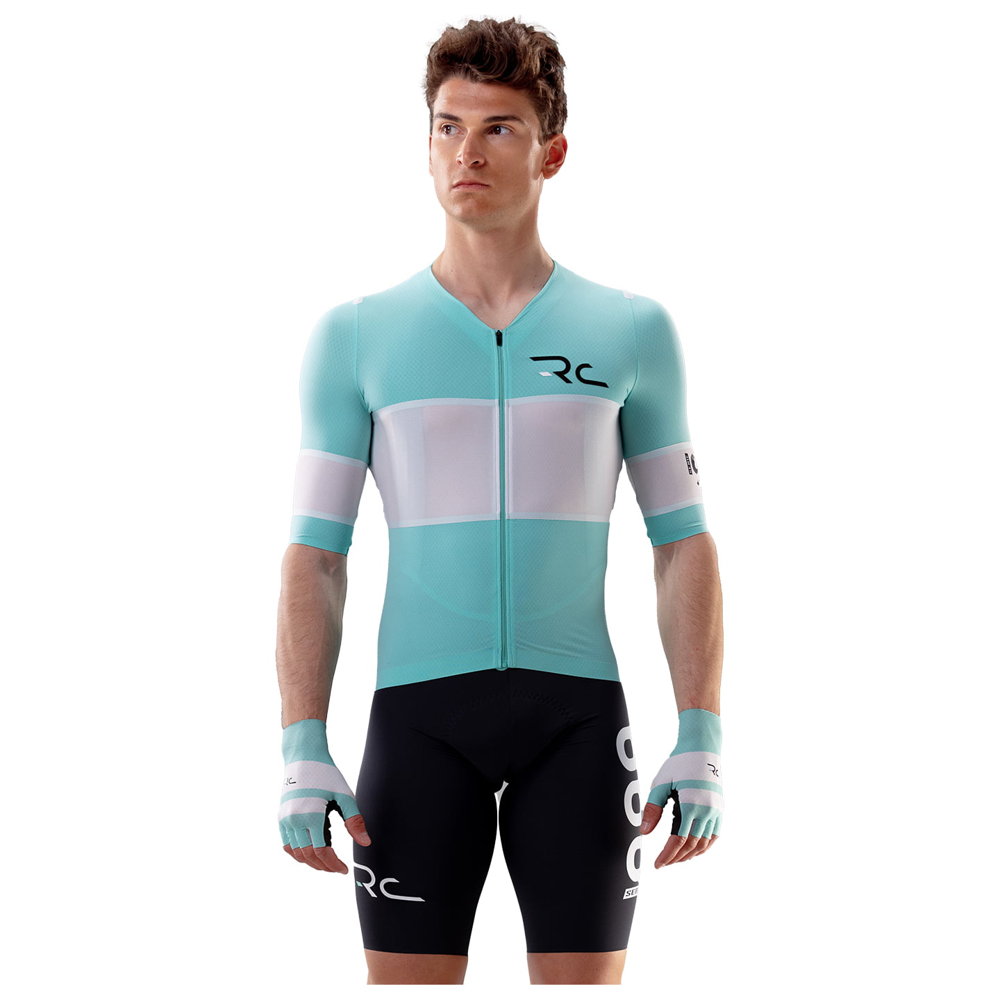 BIANCHI MILANO RC Icon 999 Set (fietsshirt + fietsbroek) set (2 artikelen), voor