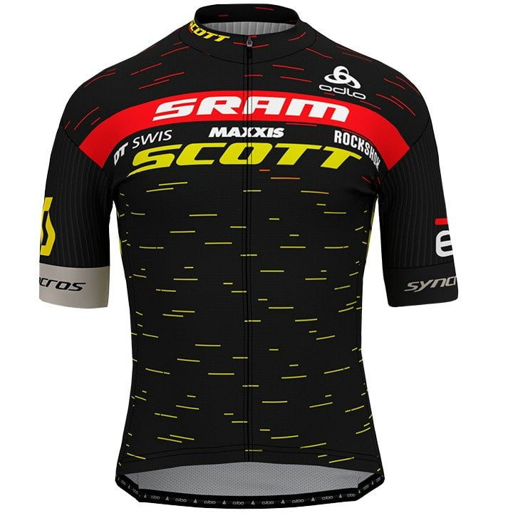 SCOTT SRAM Pro Race 2021 Short Sleeve Jersey, for men, size S, Cycling jersey, Cycling clothing