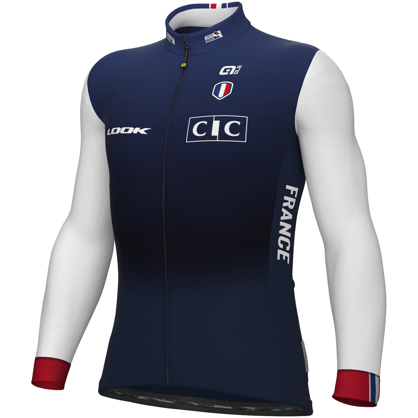 FRENCH NATIONAL TEAM 2023 Long Sleeve Jersey, for men, size L, Cycling shirt, Cycle clothing