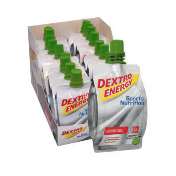 Zel energetyczny Liquid Gel Apple 18 saszetek/opakowanie DEXTRO ENERGY Zel energetyczny Liquid Gel Apple 18 saszetek/opakowanie