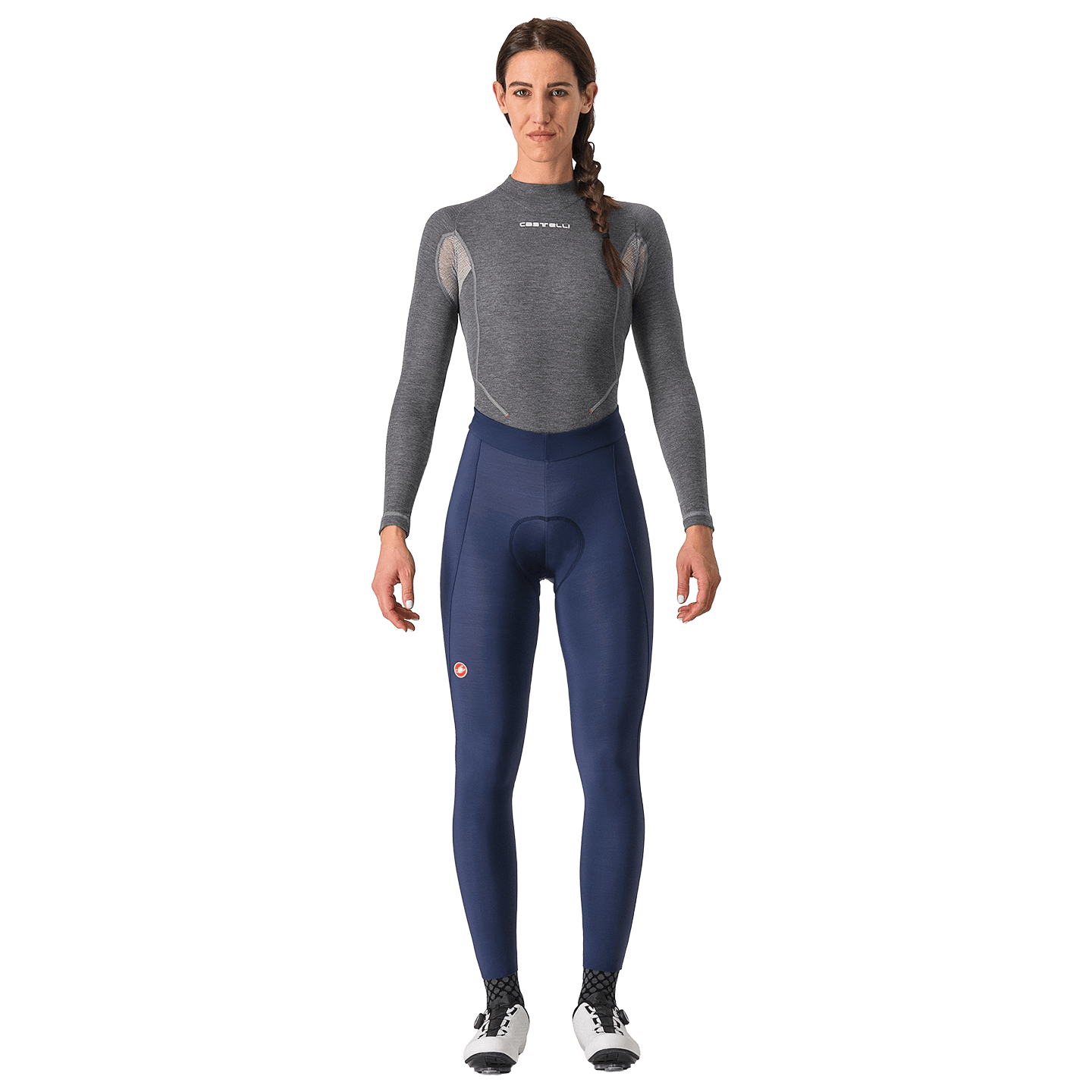 Castelli Espresso lange damesfietsbroek