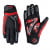 Ravenstein Winter Gloves, black-red