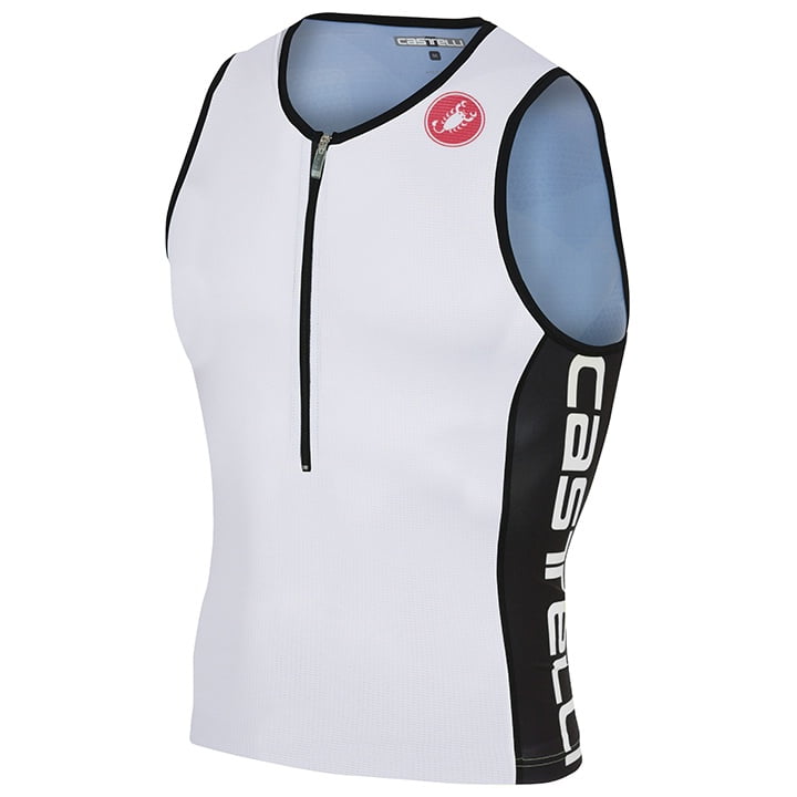 CASTELLI Tri Top Core 2 triathlontop, voor heren, Maat M, Triathlon shirt, Triat