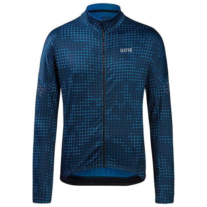 GORE Shirt met lange mouwen Progress Thermo Grid Camo fietsshirt met lange mouwe