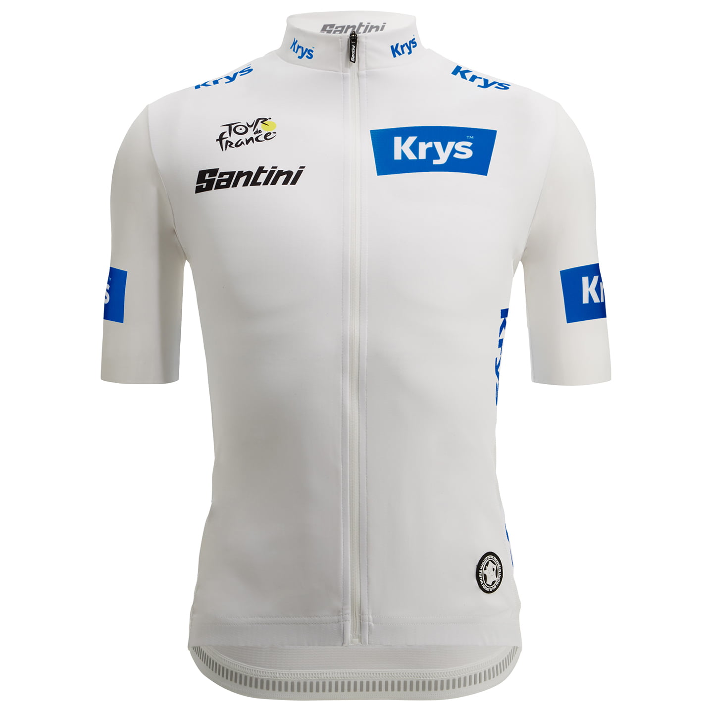 TOUR DE FRANCE Shirt met korte mouwen witte trui 2025 fietsshirt met korte