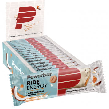 Ride Energy Riegel Coco-Caramelo de avellana 18 Stck./Caja POWERBAR Ride Energy Riegel Coco-Caramelo de avellana 18 Stck./Caja