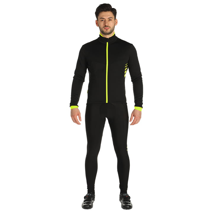 RH+ Logo II Set (winter fietsjack + lange koersbroek) set (2 artikelen), voor he