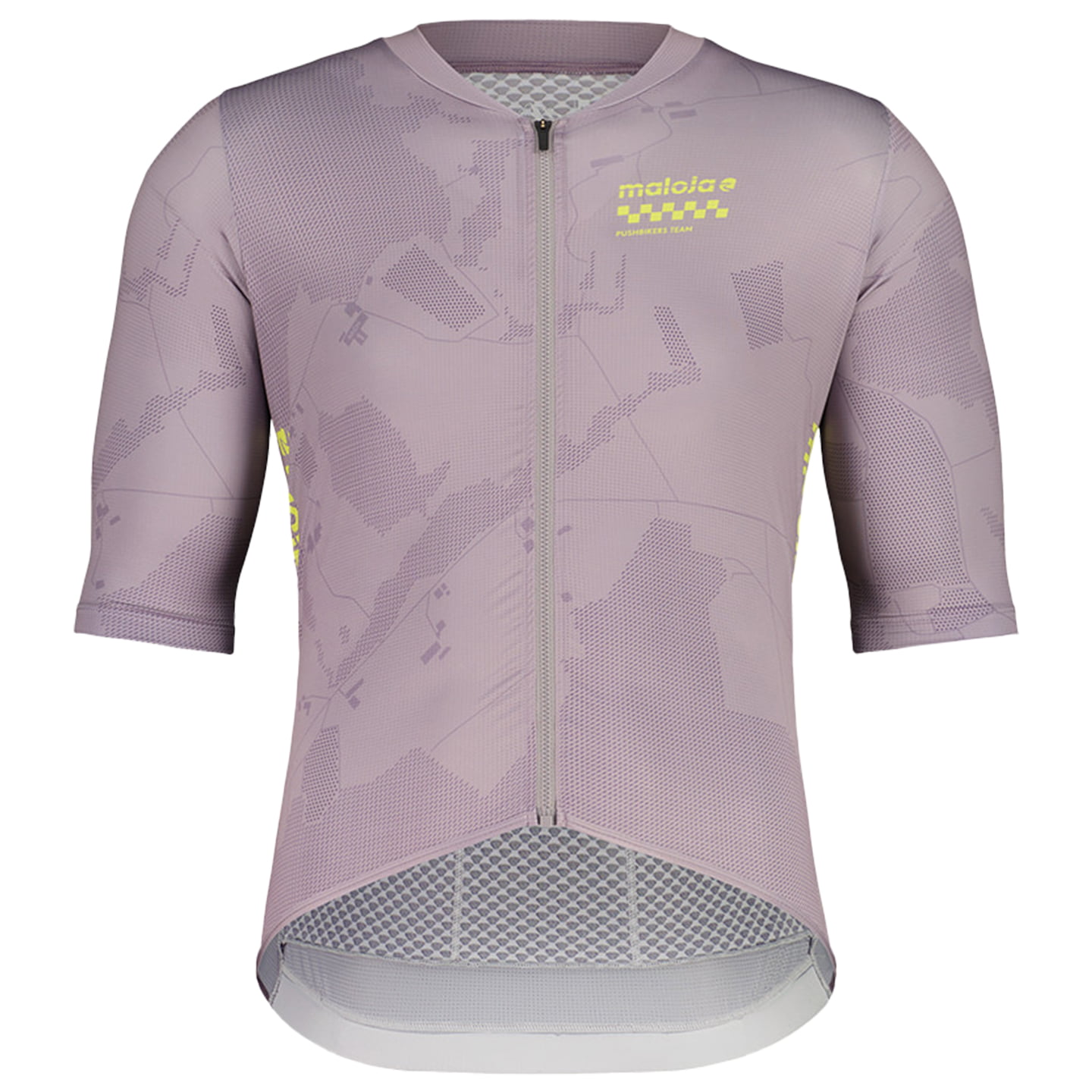 MALOJA PushbikersM. Aero fietsshirt met korte mouwen, voor heren, Maat L,