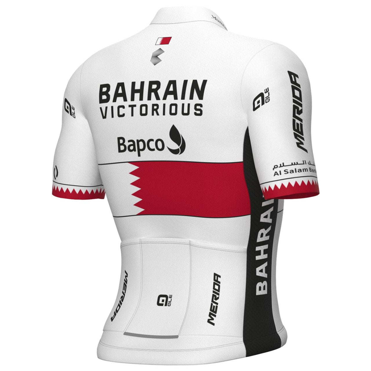 Maillot manches courtes BAHRAIN - VICTORIOUS Champion du Bahreïn 2023