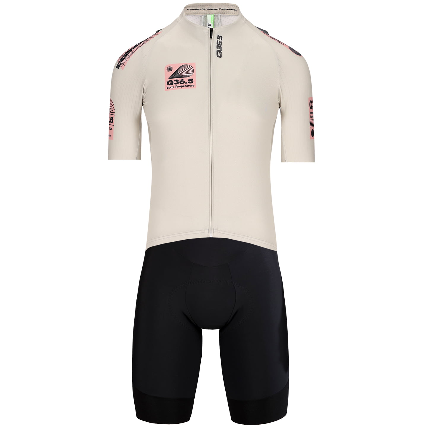Q36.5 Gregarius Pro Retrofuture Set (fietsshirt + fietsbroek) set (2 artikelen),
