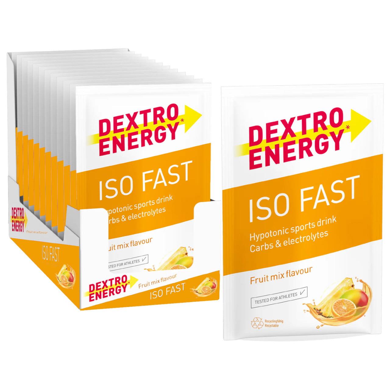 Iso Fast Drink Fruit Mix 12 uds./caja