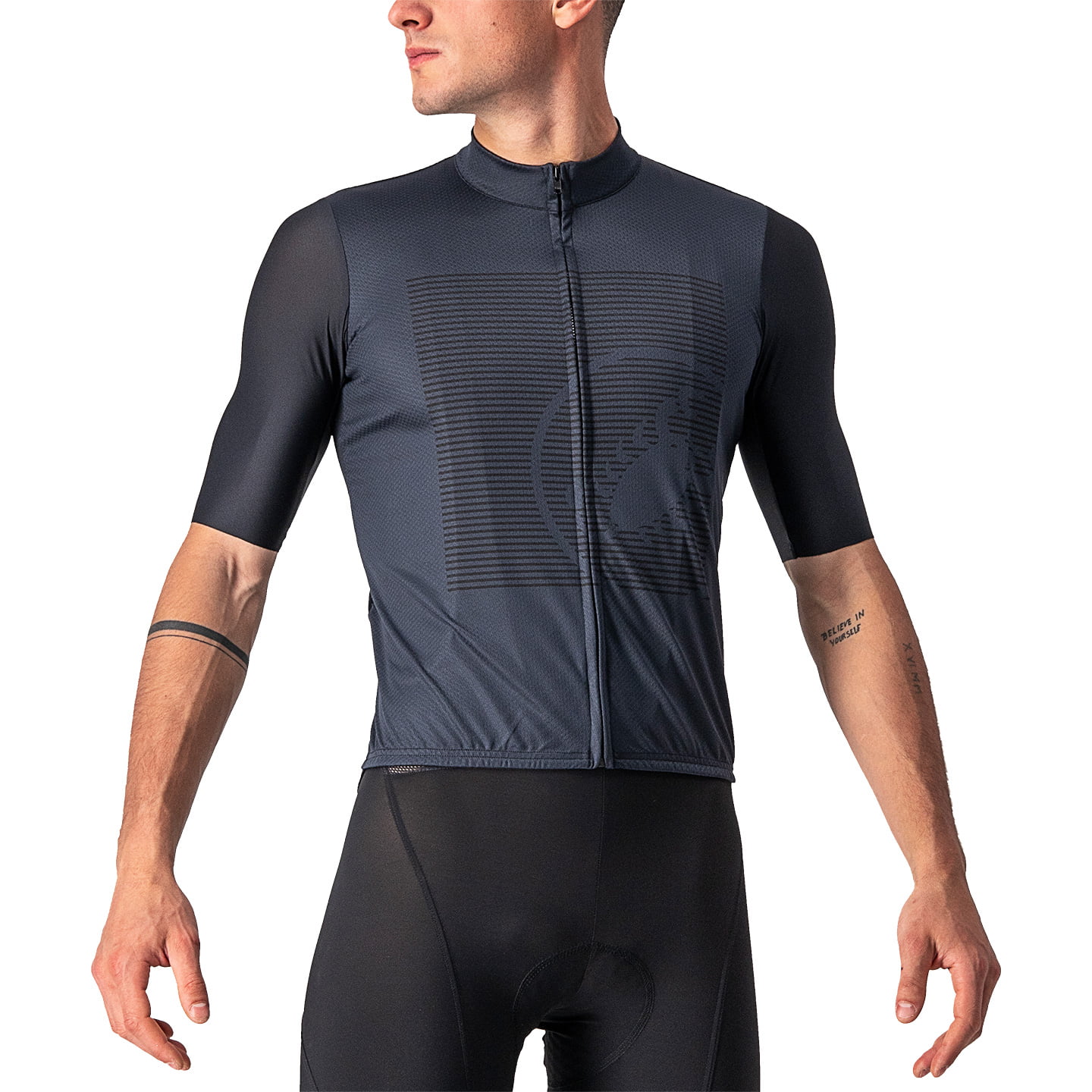 CASTELLI Bagarre Short Sleeve Jersey Short Sleeve Jersey, for men, size M, Cycling jersey, Cycling clothing