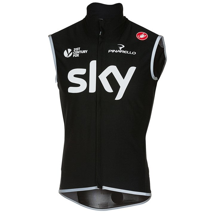 TEAM SKY Perfetto 2018 Cycling Vest, for men, size S, Cycling vest, Cycling clothing