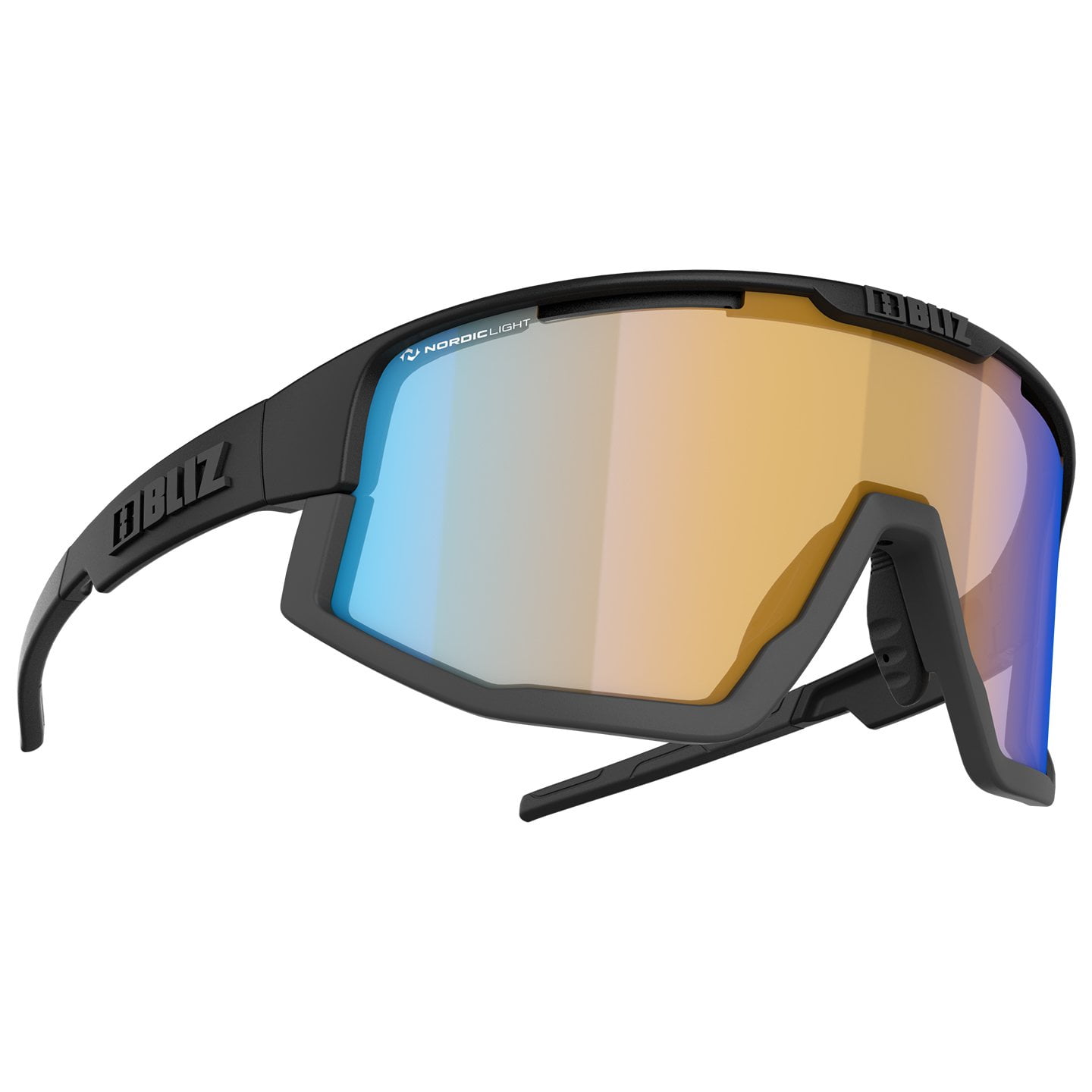 BLIZ Fusion Nano Optics Nordic Light 2023 Cycling Eyewear Cycling Glasses, Unisex (women / men)