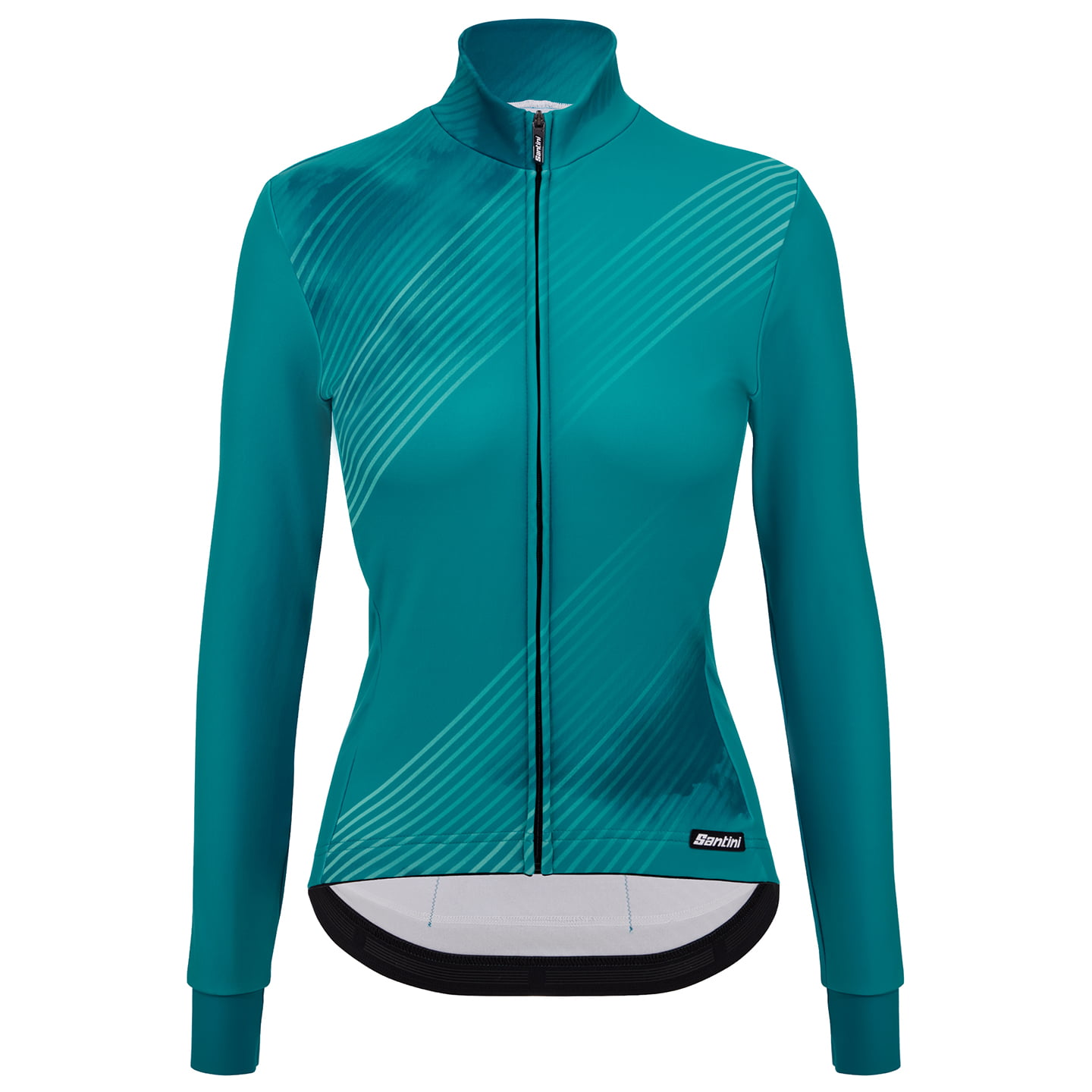 SANTINI Pure Women’s Long Sleeve Jersey, size L, Cycling jersey, Cycling clothing