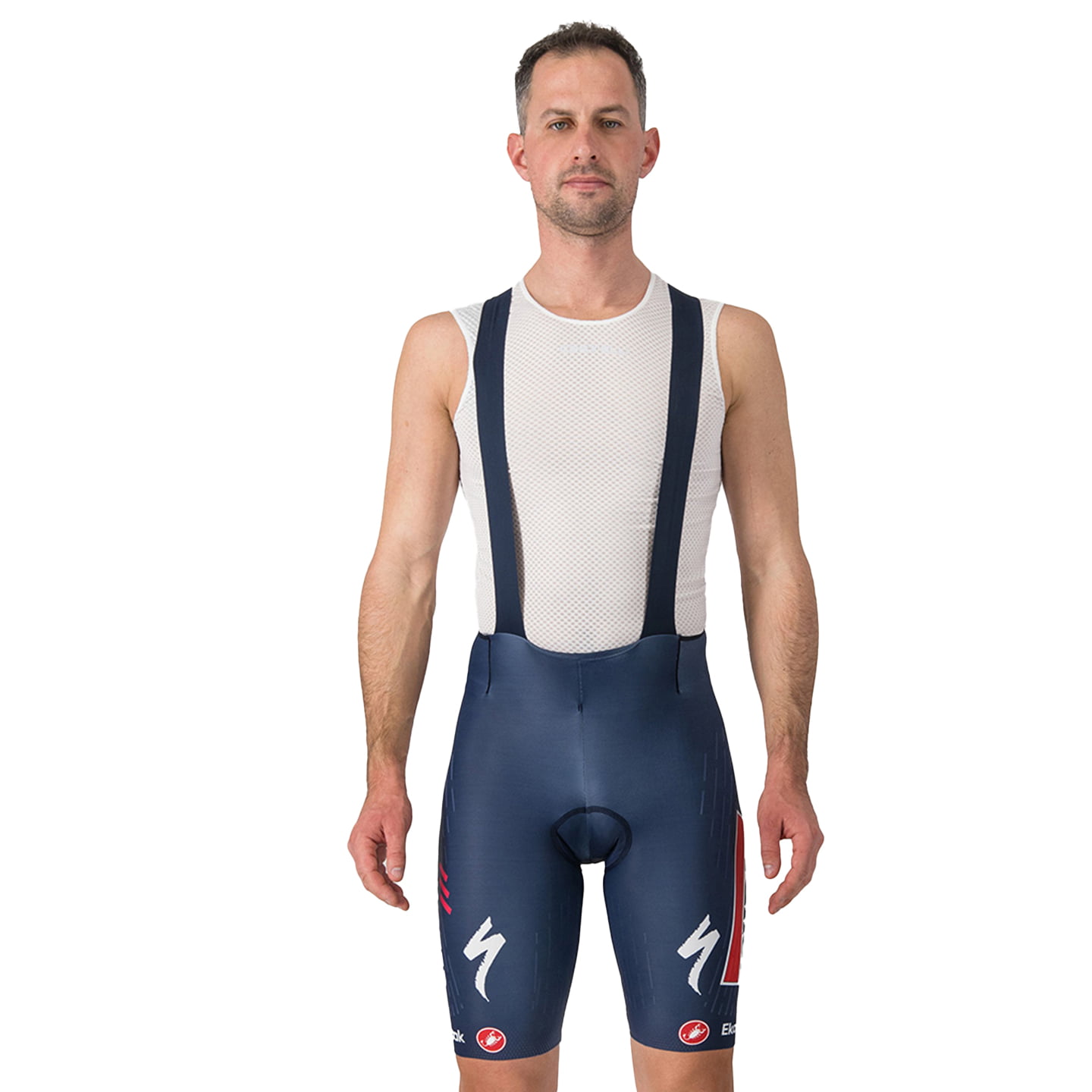 SOUDAL-QUICK-STEP Race 2025 korte koersbroek, voor heren, Maat 2XL, Fiets broek,