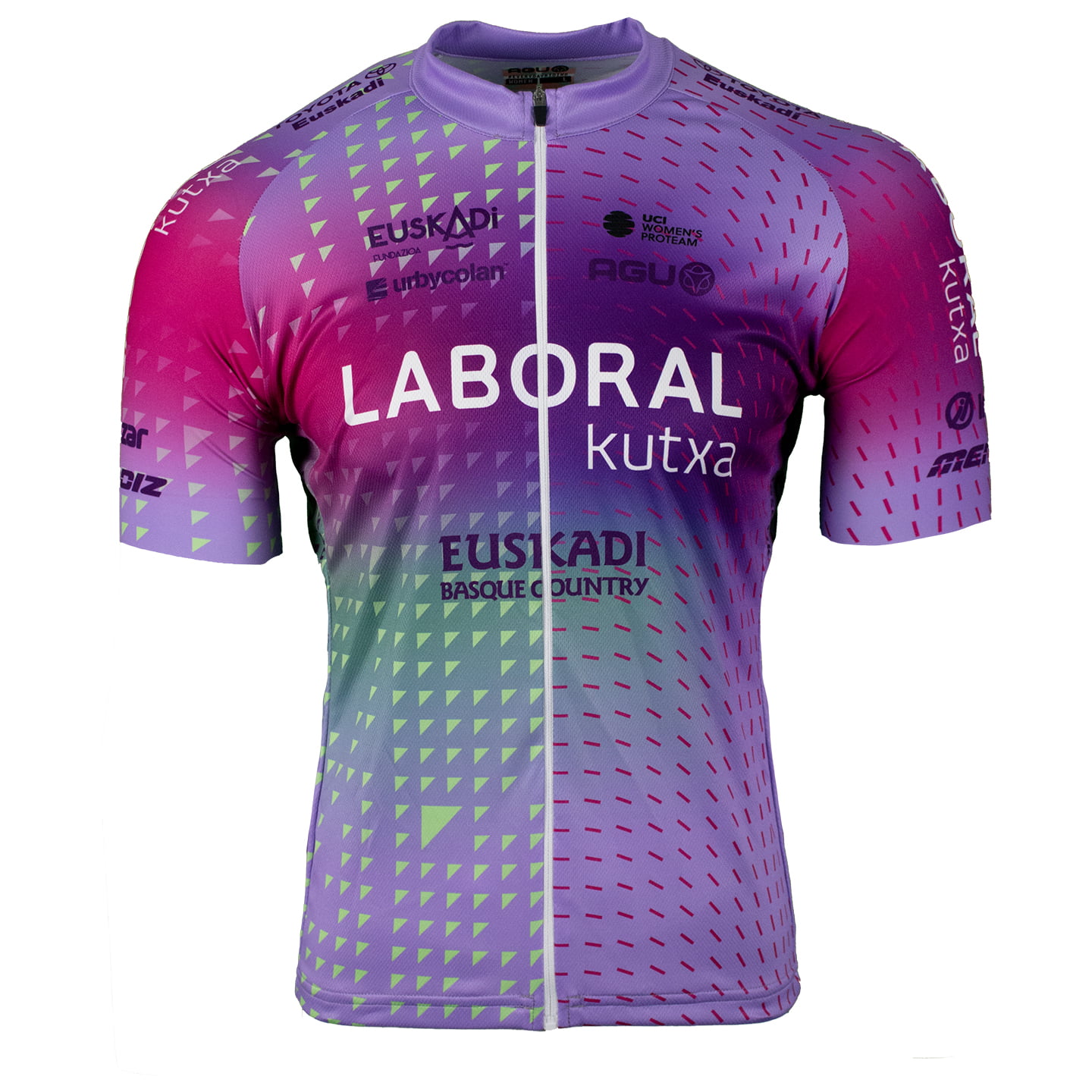 AGU LABORAL KUTXA-FUNDACIÓN EUSKADI Damesfietsshirt 2025 damesfietsshirt