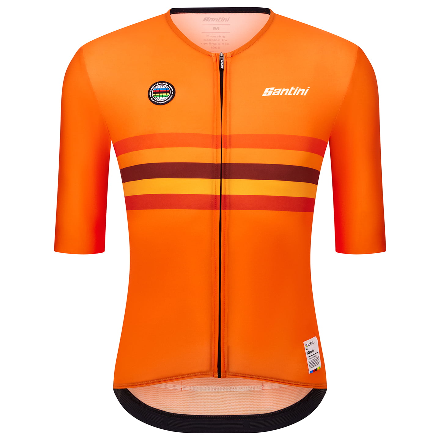 UCI NATIONS LINE fietsshirt met korte mouwen Nederland 2025, voor heren, Maat