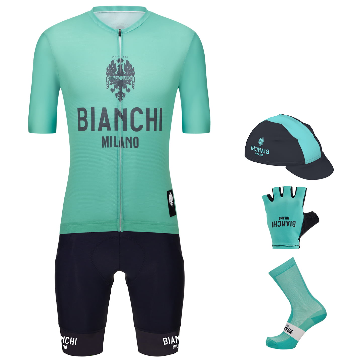 BIANCHI MILANO Classic Maxi-Set (5 stukken) maxiset (5 artikelen), voor heren,