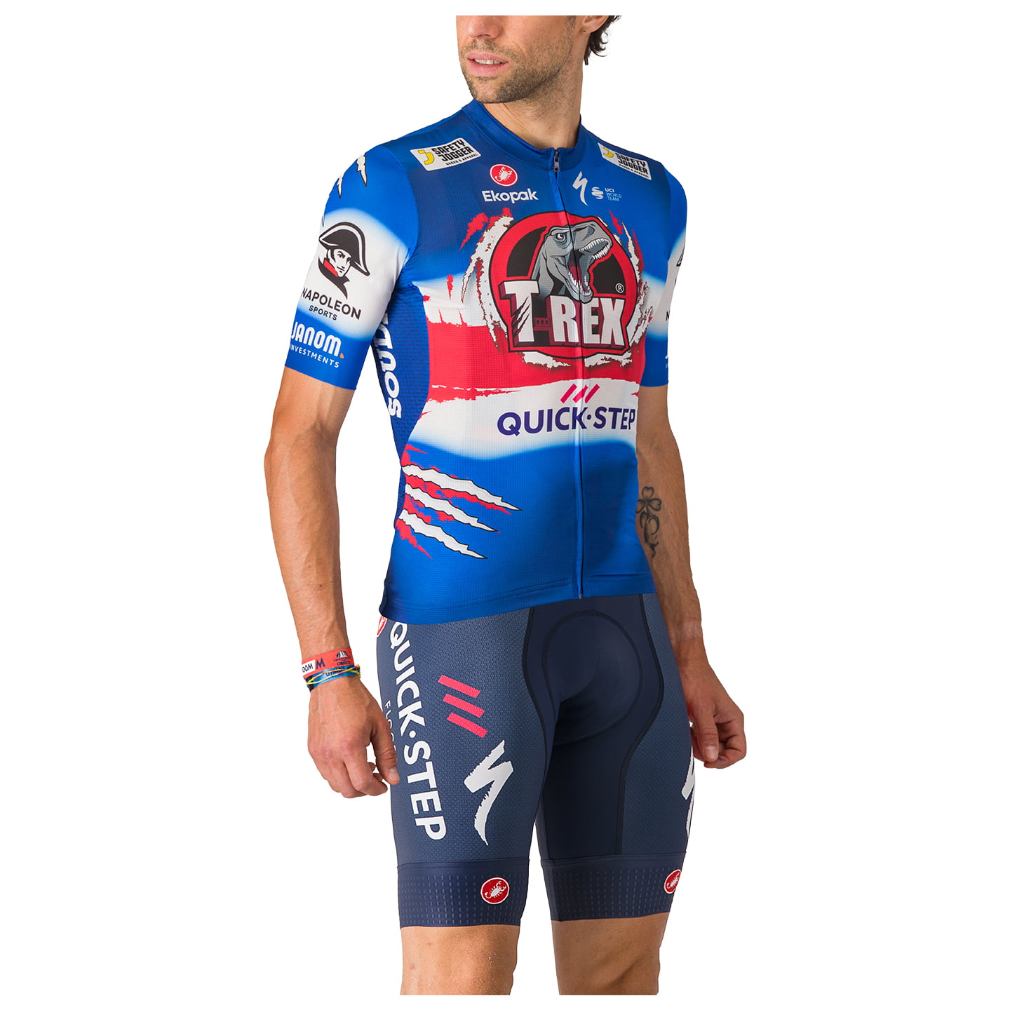 SOUDAL QUICK-STEP La Vuelta 2024 Set (fietsshirt + fietsbroek) set (2