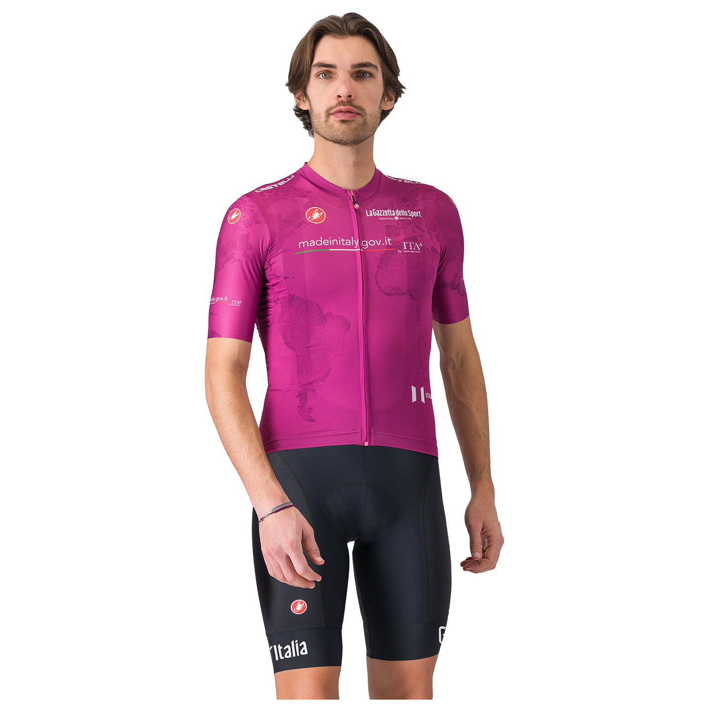 GIRO D'ITALIA Maglia Ciclamino 2025 Set (fietsshirt + fietsbroek) set (2