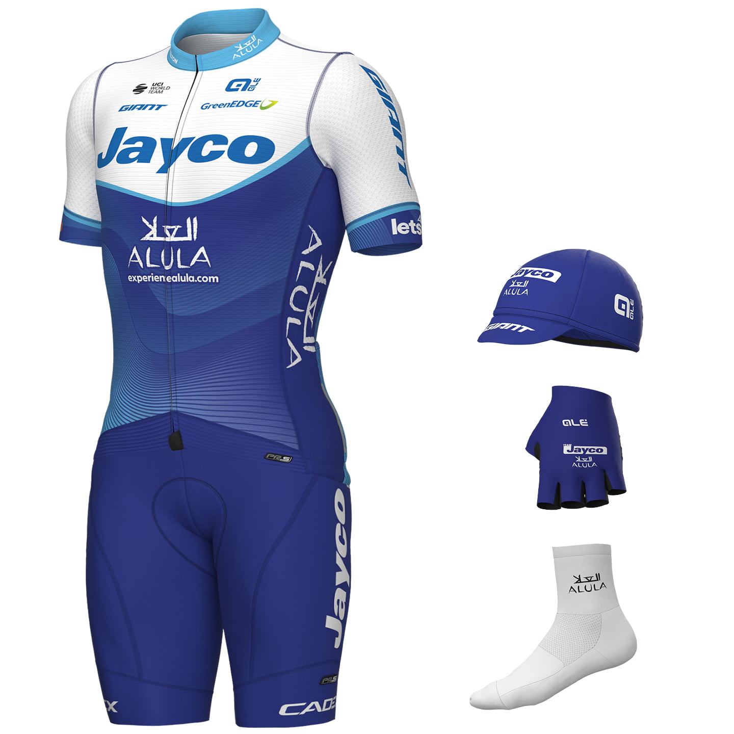 JAYCO-ALULA PR.S 2023 Maxi-Set (5 pieces) Maxi Set (5 pieces), for men, Cycling clothing
