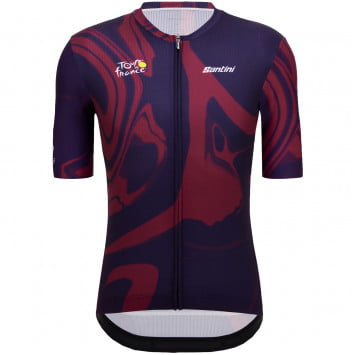 Maglia manica corta TOUR DE FRANCE Bordeaux 2023 SANTINI Maglia manica corta TOUR DE FRANCE Bordeaux 2023