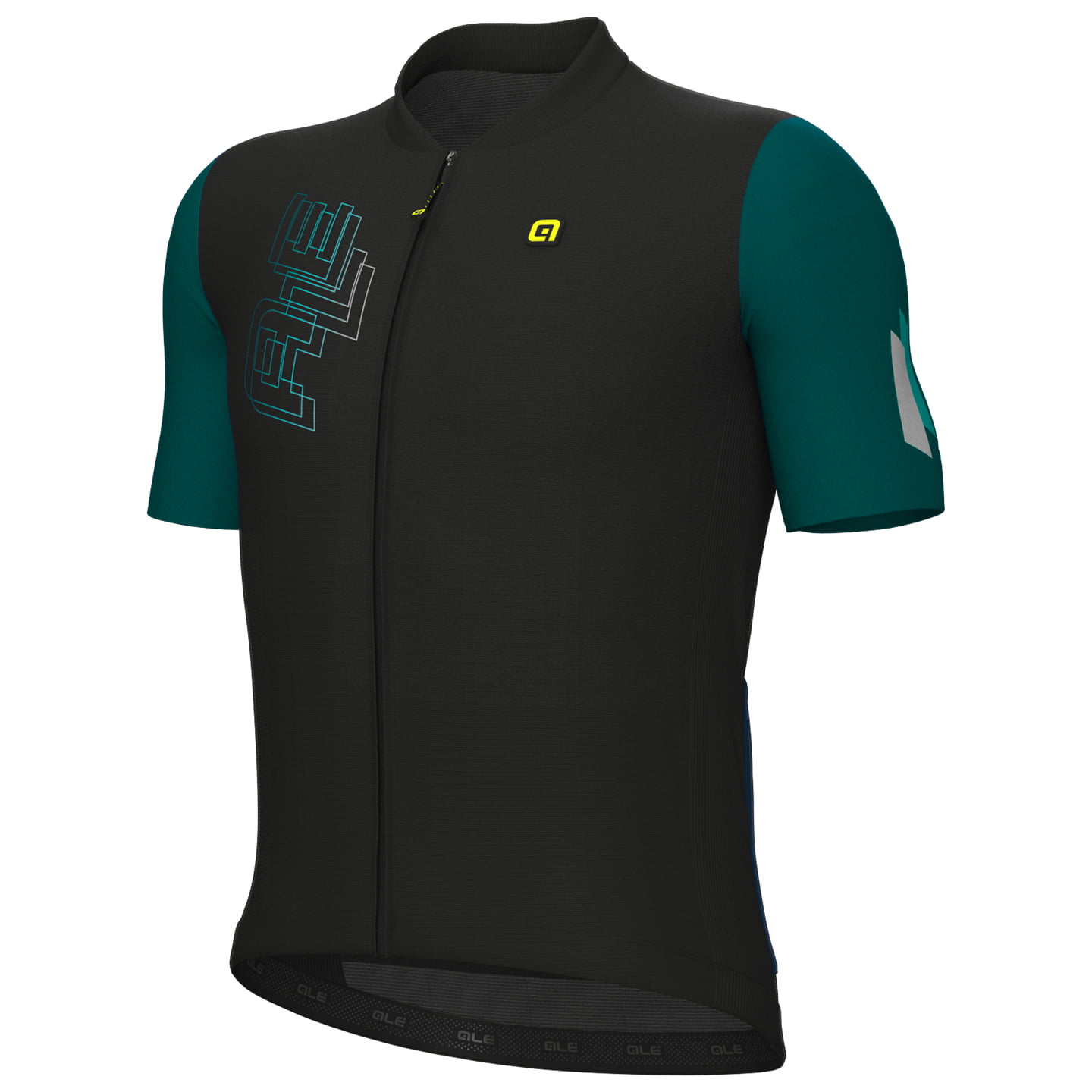 ALÉ Follow Me fietsshirt met korte mouwen, voor heren, Maat 2XL, Wielershirt,