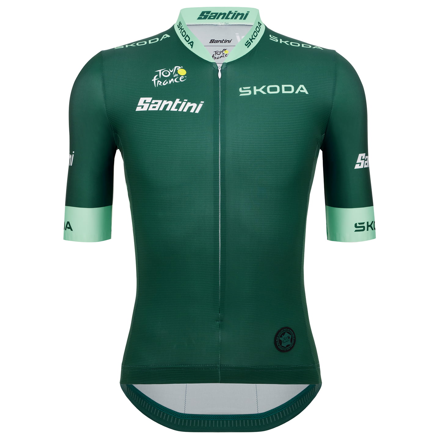 TOUR DE FRANCE Shirt met korte mouwen Race groene trui 2025 fietsshirt met korte