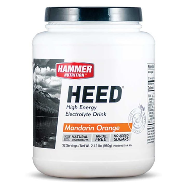 HAMMER NUTRITION Electrolyte-Drink Heed Orange (32 porties) drank, Sportdrank,