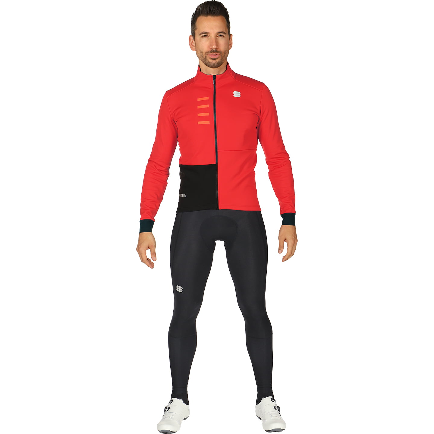 SPORTFUL Tempo Set (winter fietsjack + lange koersbroek) set (2 artikelen), voor