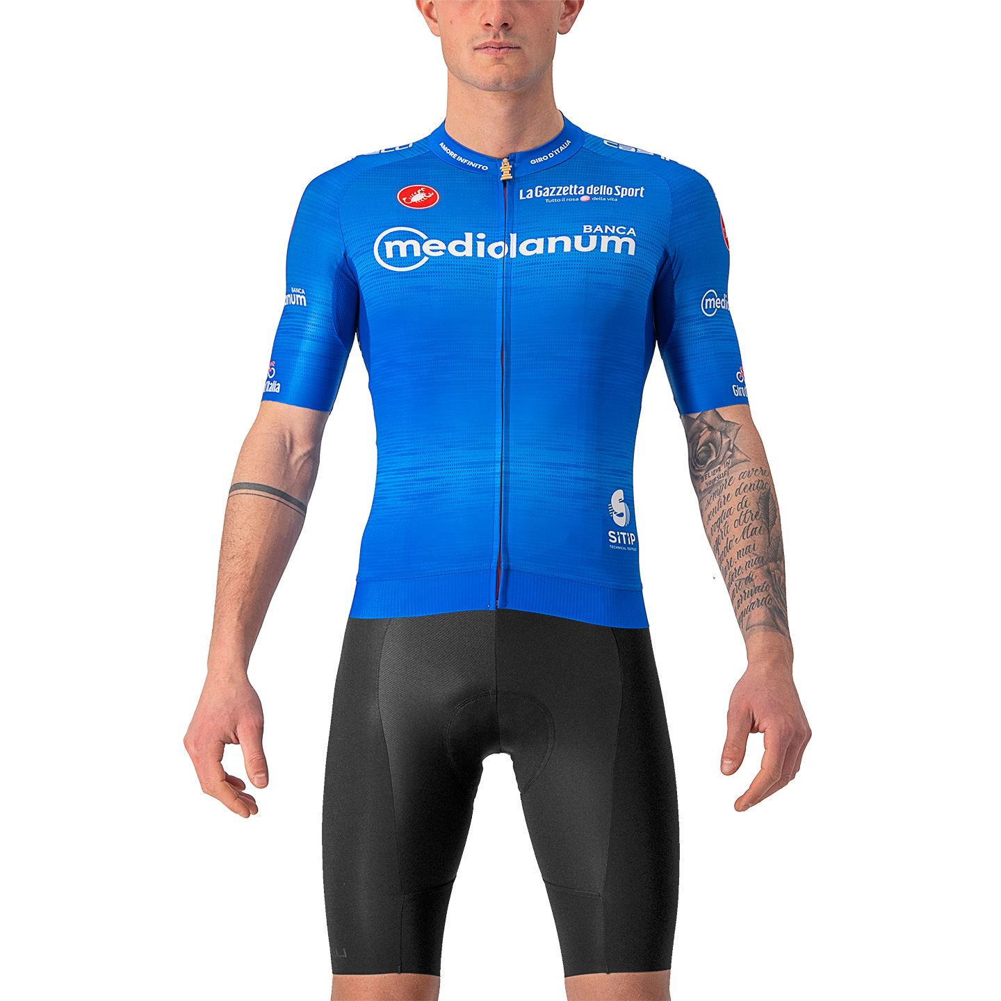 Set (maillot + culotte de ciclismo) GIRO D'ITALIA Maglia Azzurra Race 2022 Set (
