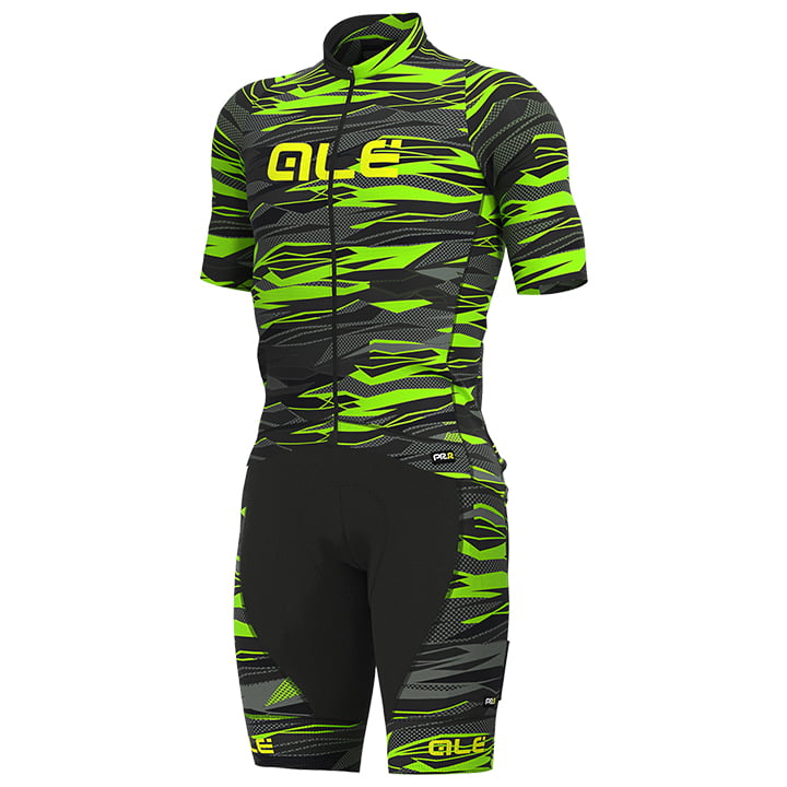 ALÉ Rock Set (fietsshirt + fietsbroek) set (2 artikelen), voor heren