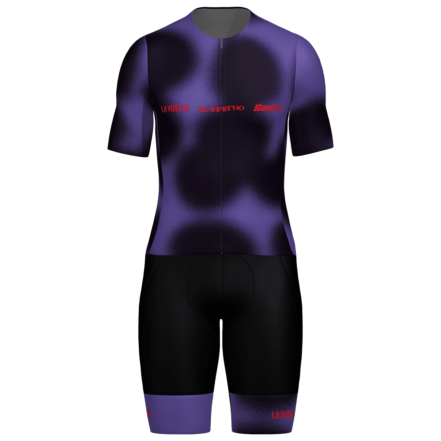 LA VUELTA Angliru 2025 Set (fietsshirt + fietsbroek) set (2 artikelen), voor