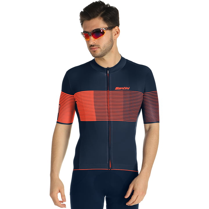 SANTINI Tono Freccia Short Sleeve Jersey Short Sleeve Jersey, for men, size M, Cycling jersey, Cycling clothing