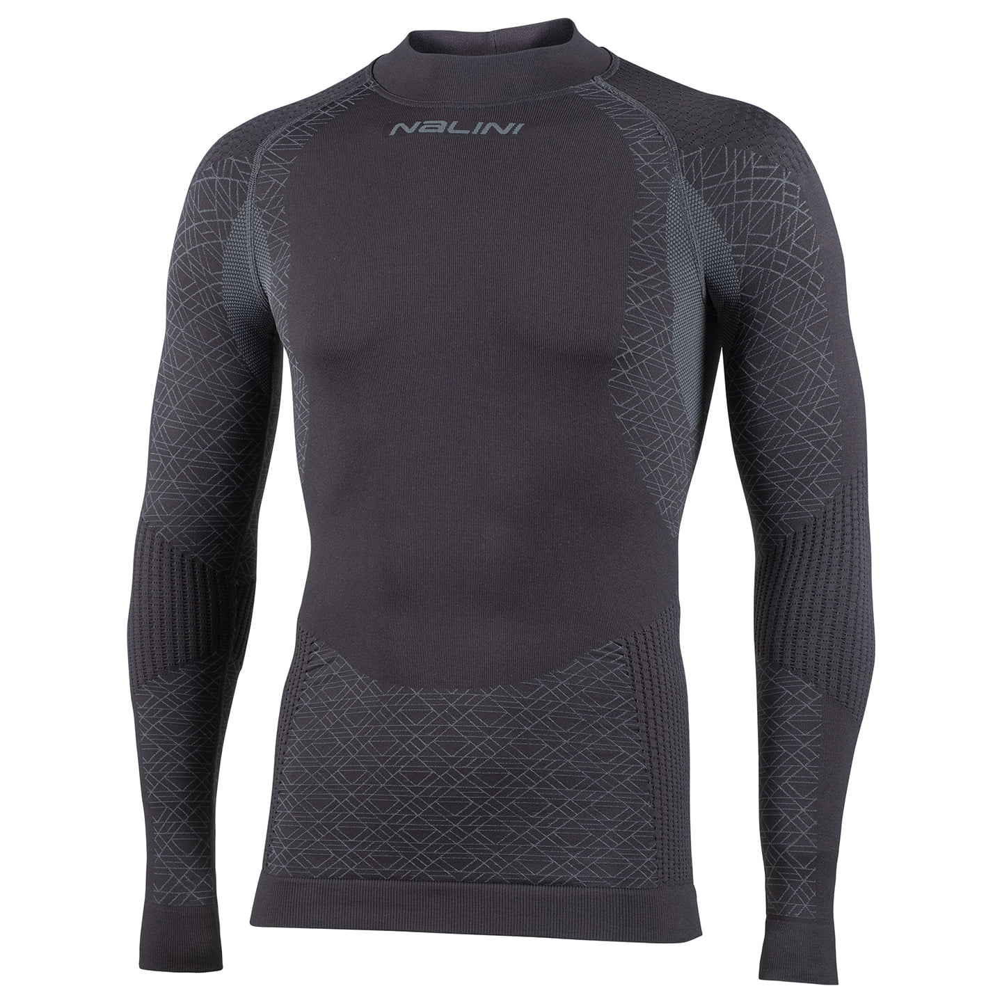 NALINI met lange mouwen Seamless Tech onderhemd, voor heren, Maat 2XL