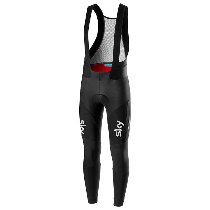 Team Sky 2019 lange koersbroek lange koersbroek, voor heren, Maat 2XL, Fiets bro