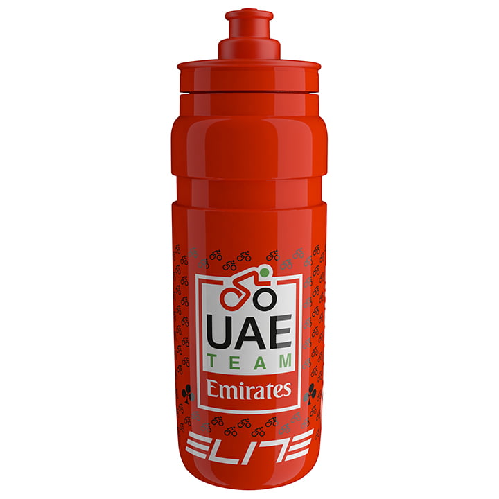 ELITE Bidon Fly Teams 2021 UAE Team Emirates 750 ml bidon, voor heren, Fietsbido