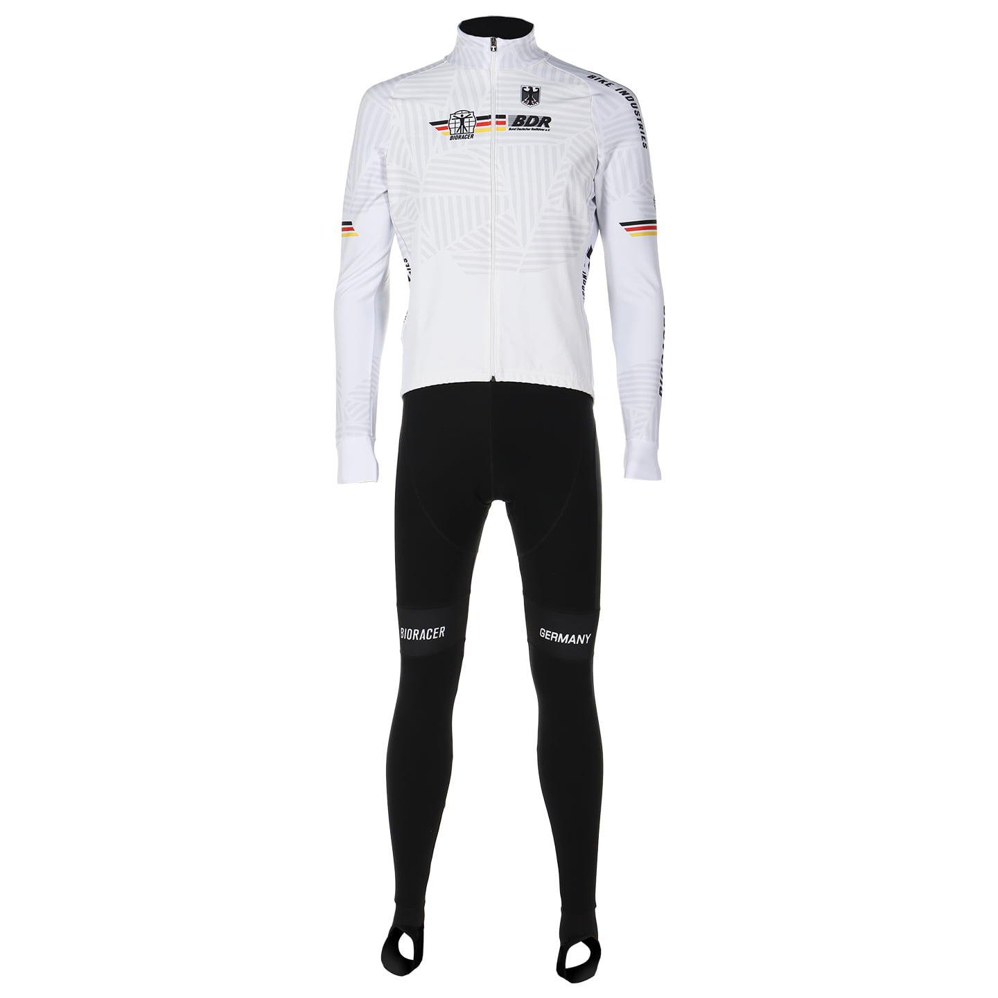 GERMAN NATIONAL TEAM 2024 Set (winter jacket + cycling tights) Set (2 pieces), for men
