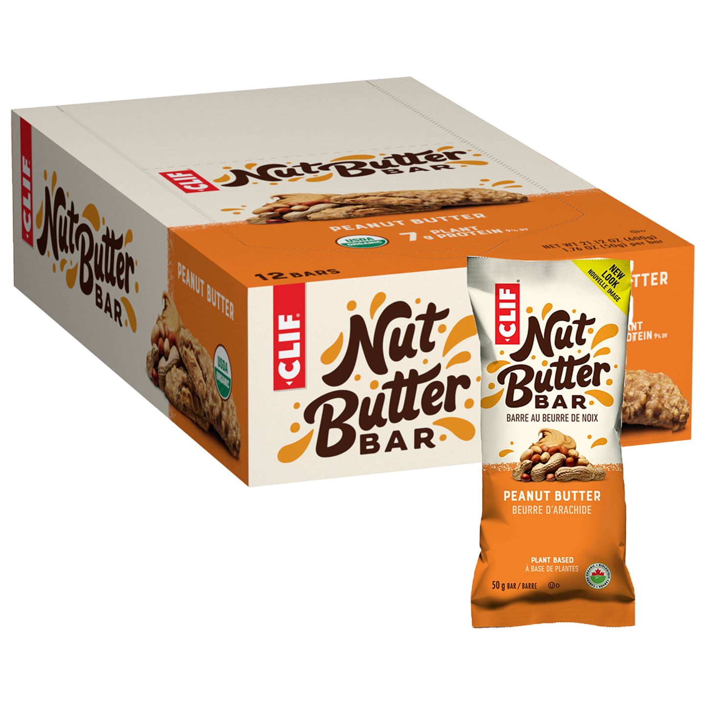 CLIF BAR notenboter gevulde reep reep, Energierepen, Prestatievoeding