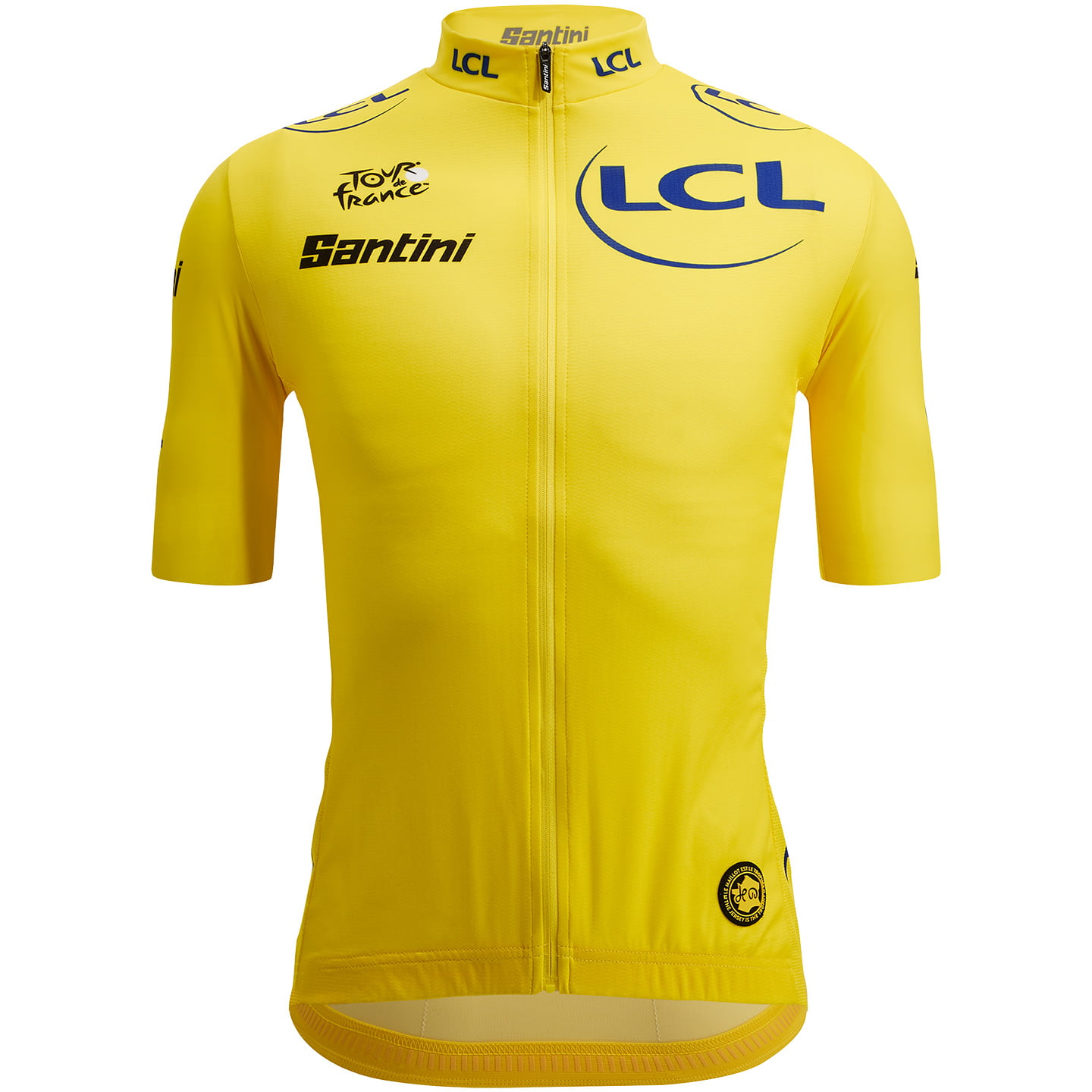 TOUR DE FRANCE Yellow Jersey 2024 Short Sleeve Jersey, for men, size 3XL, Bike shirt, Cycling gear