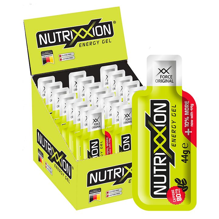 NUTRIXXION Energy Gel XX Force-Original con cafeína Gel energético, Gel energéti