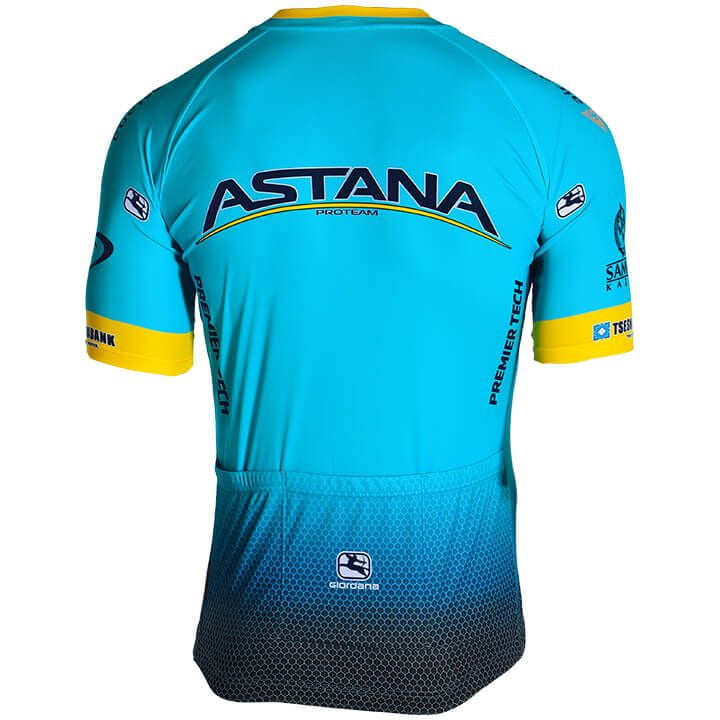 ASTANA PRO TEAM 2019 Short Sleeve Jersey blue | BOBSHOP