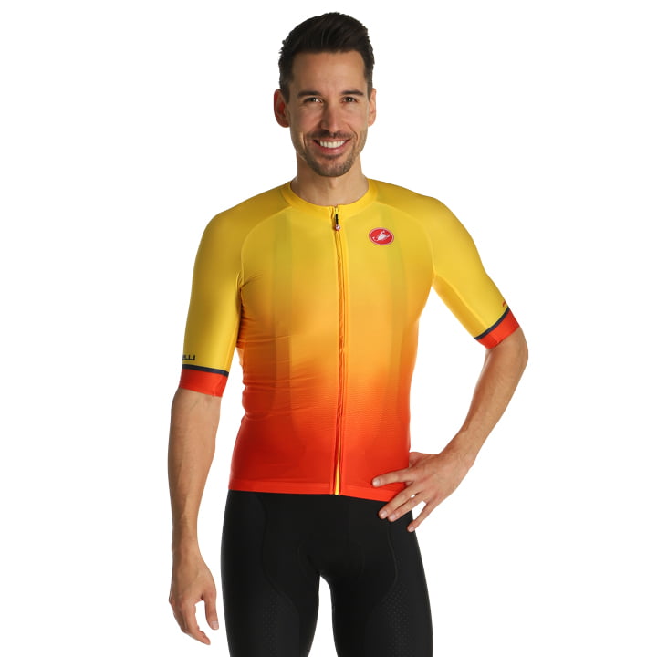 Bob Shop Castelli CASTELLI Aero Race 6.0 Short Sleeve Jersey Short Sleeve Jersey, for men, size XL, Cycling jersey, Cycle clothing