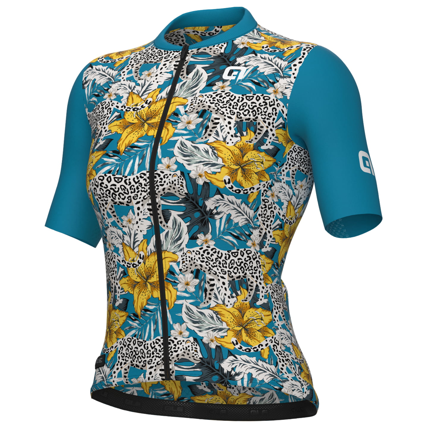 ALE Hibiscus Women’s Jersey Women’s Short Sleeve Jersey, size XL, Cycle jersey, Bike gear