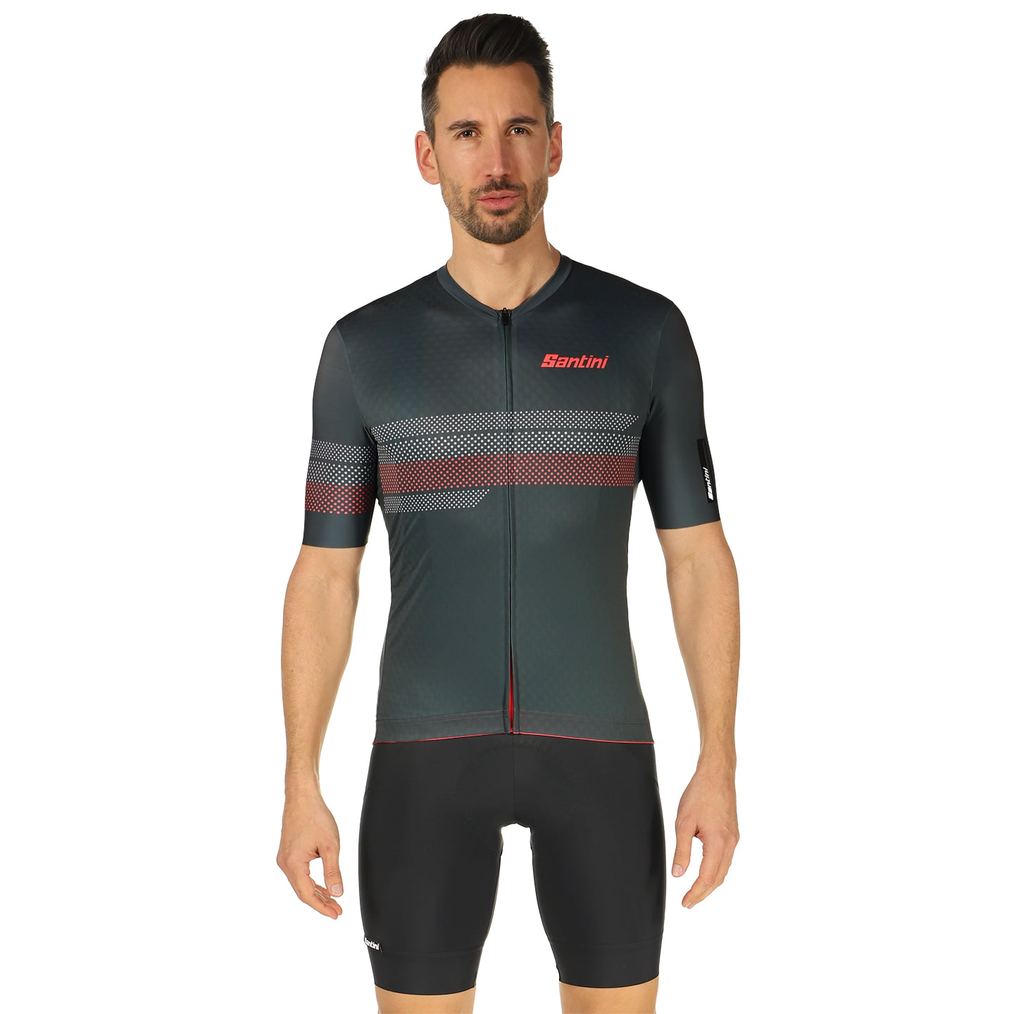 SANTINI Idea Set (fietsshirt + fietsbroek) set (2 artikelen), voor heren