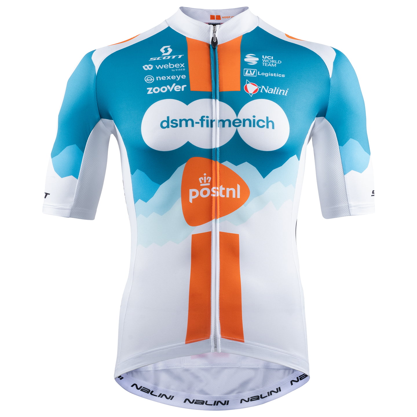TEAM dsm-firmenich-PostNL 2024 Short Sleeve Jersey, for men, size 3XL, Bike shirt, Cycling gear