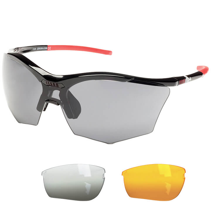 rh+ Brillenset Ultra Stylus bril, Unisex (dames / heren), Sportbril, Fietsaccess