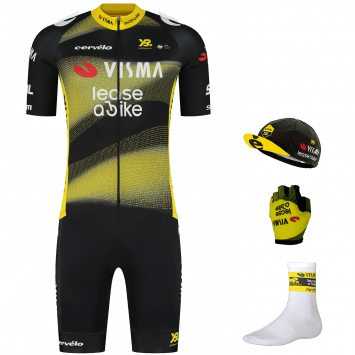 YELLOWB  Maxi-Set (5 Teile) TEAM VISMA LEASE A BIKE TDF-Edition 2025