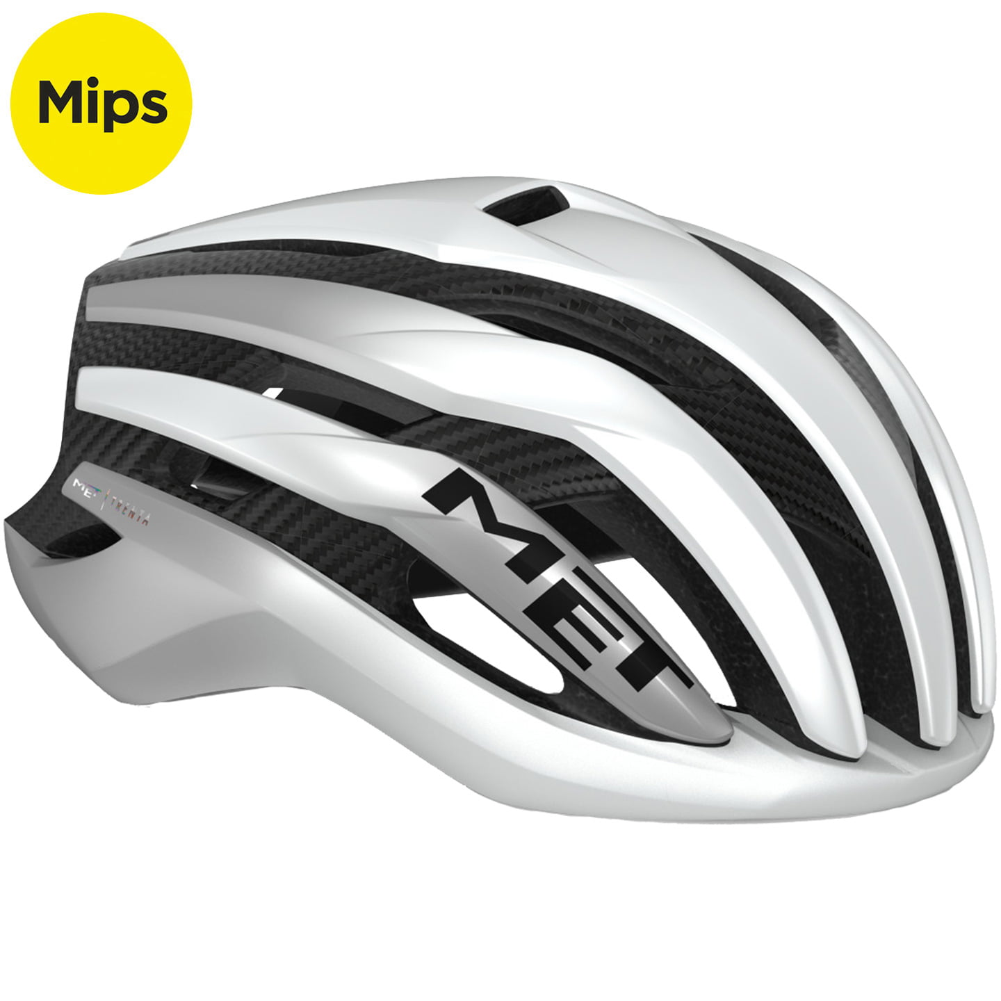 MET Trenta 3K Carbon Mips 2024 Road Bike Helmet Road Bike Helmet, Unisex (women / men), size L, Cycle helmet, Bike accessories